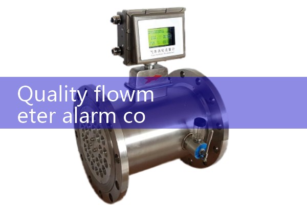 Quality flowmeter alarm code